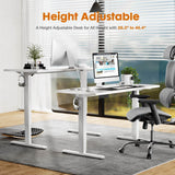 Electric Height Adjustable Standing Desk-4