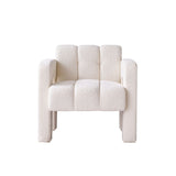 31.10" Wide Boucle Upholstered Accent Chair-4