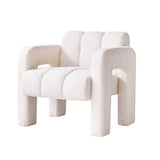 31.10" Wide Boucle Upholstered Accent Chair-0