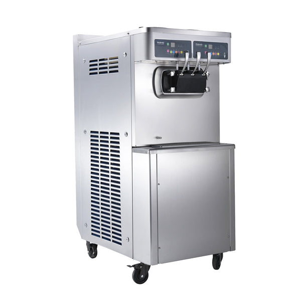 PASMO S520FW2 - Gravity-Fed, Twin Twist, Standing Soft Serve Freezer, Water Cooled 220 v / 60 hz 1p-0